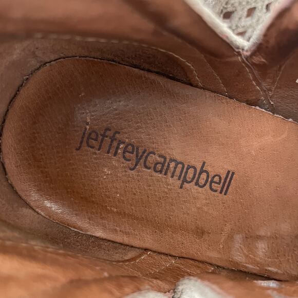 Jeffrey Campbell Taggart Open Weave Shoe Booties - Picture 9 of 10